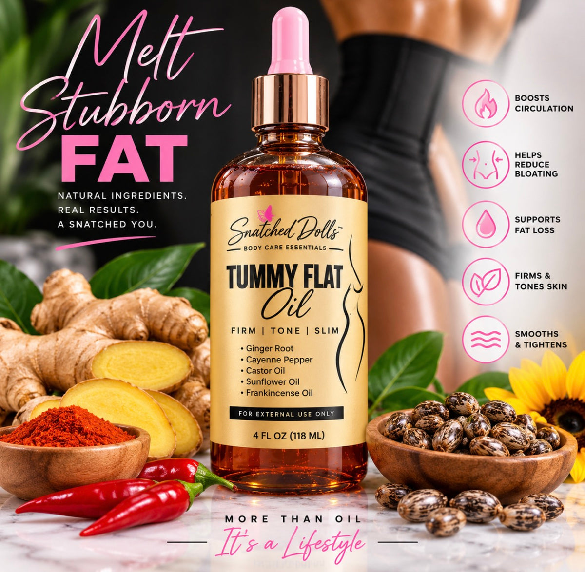 Flat Tummy Oil